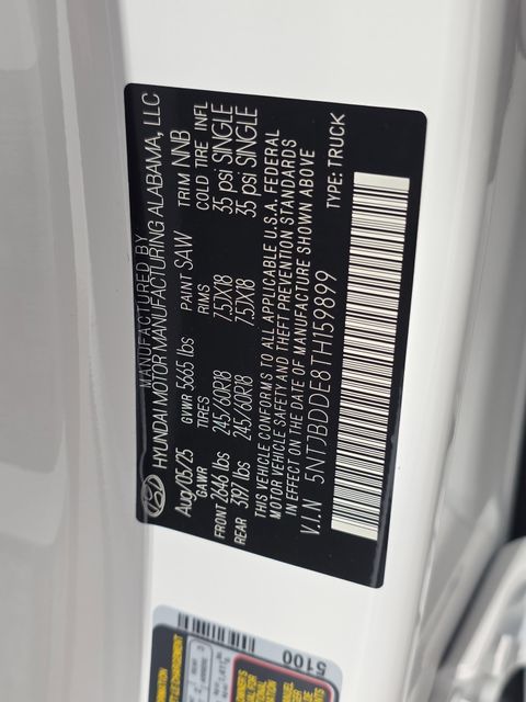 2026 Hyundai Santa Cruz SEL Image 37 of 41