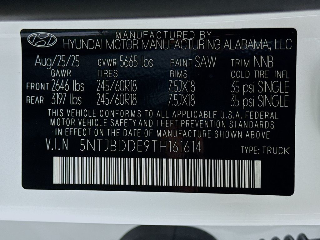 2026 Hyundai Santa Cruz SEL Image 25 of 30