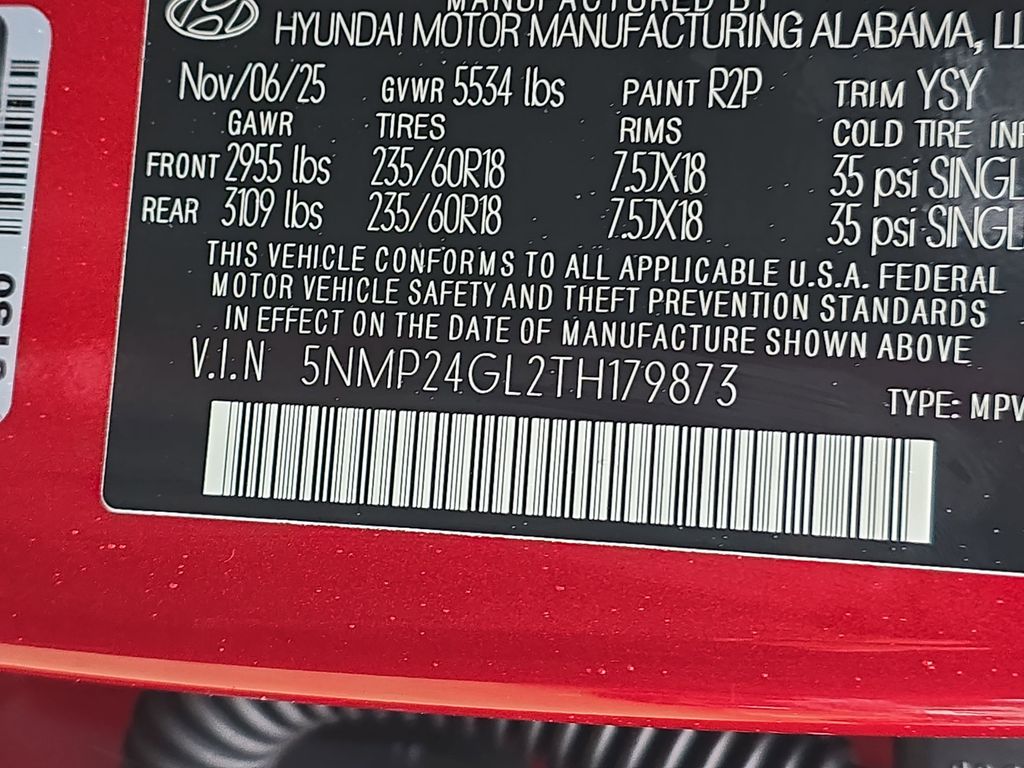 2026 Hyundai Santa Fe SEL Image 29 of 34