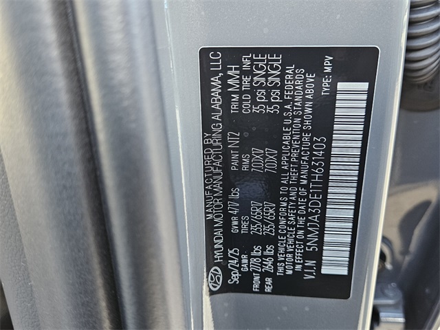 2026 Hyundai Tucson SE Image 26 of 31