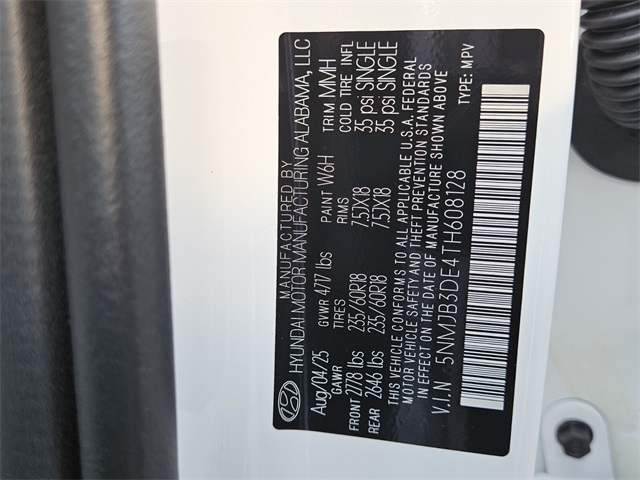 2026 Hyundai Tucson SEL Image 25 of 29