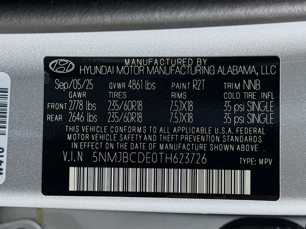 2026 Hyundai Tucson SEL Image 27 of 31