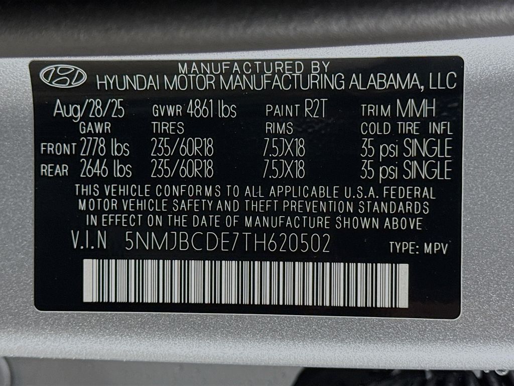 2026 Hyundai Tucson SEL Image 27 of 31