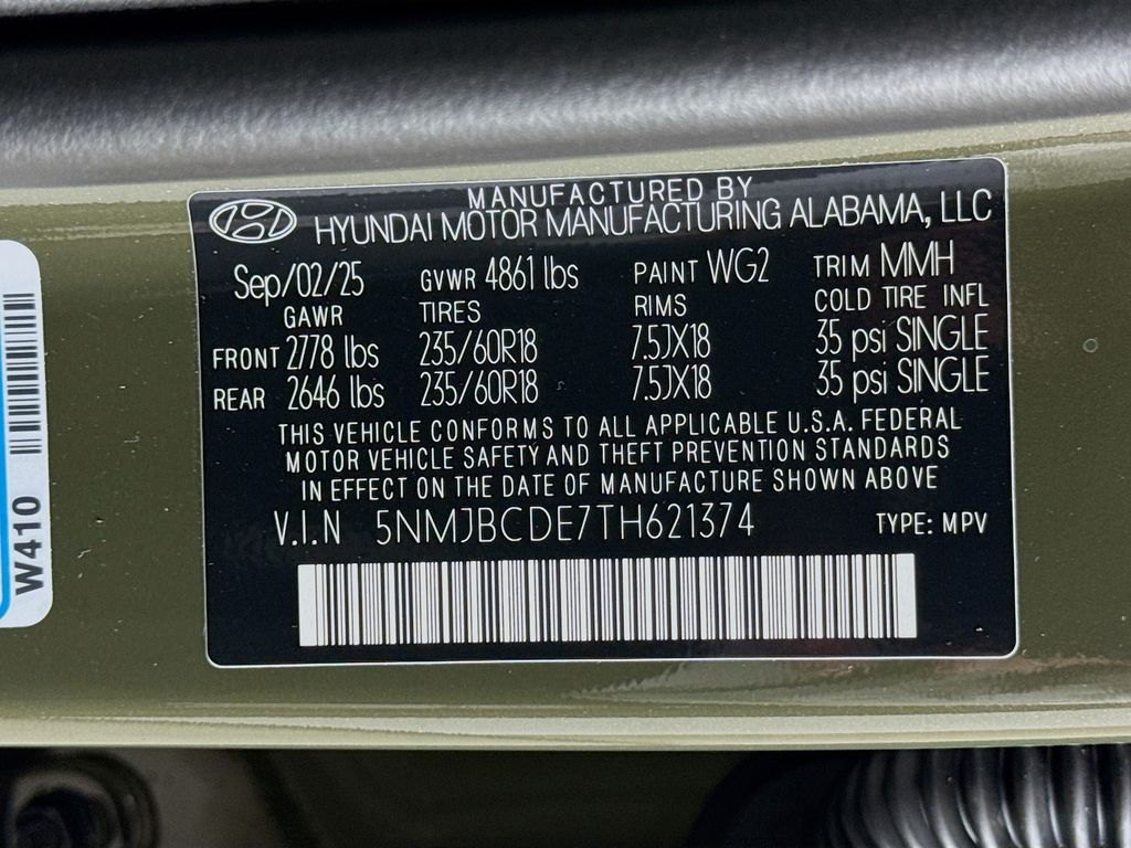 2026 Hyundai Tucson SEL Image 28 of 31