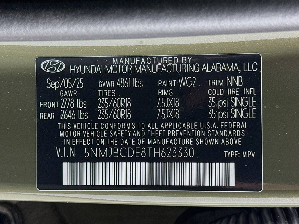 2026 Hyundai Tucson SEL Image 28 of 31