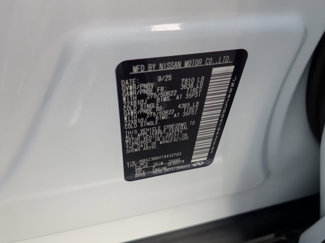 2026 INFINITI QX80 Luxe Image 31 of 38