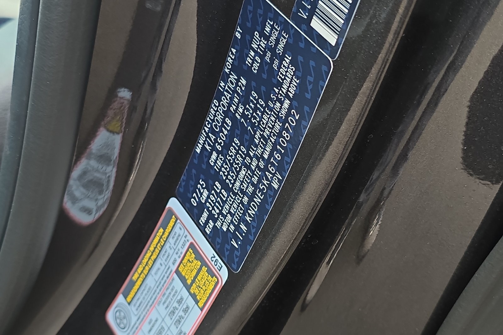 2026 Kia Carnival Hybrid SX Image 21 of 24