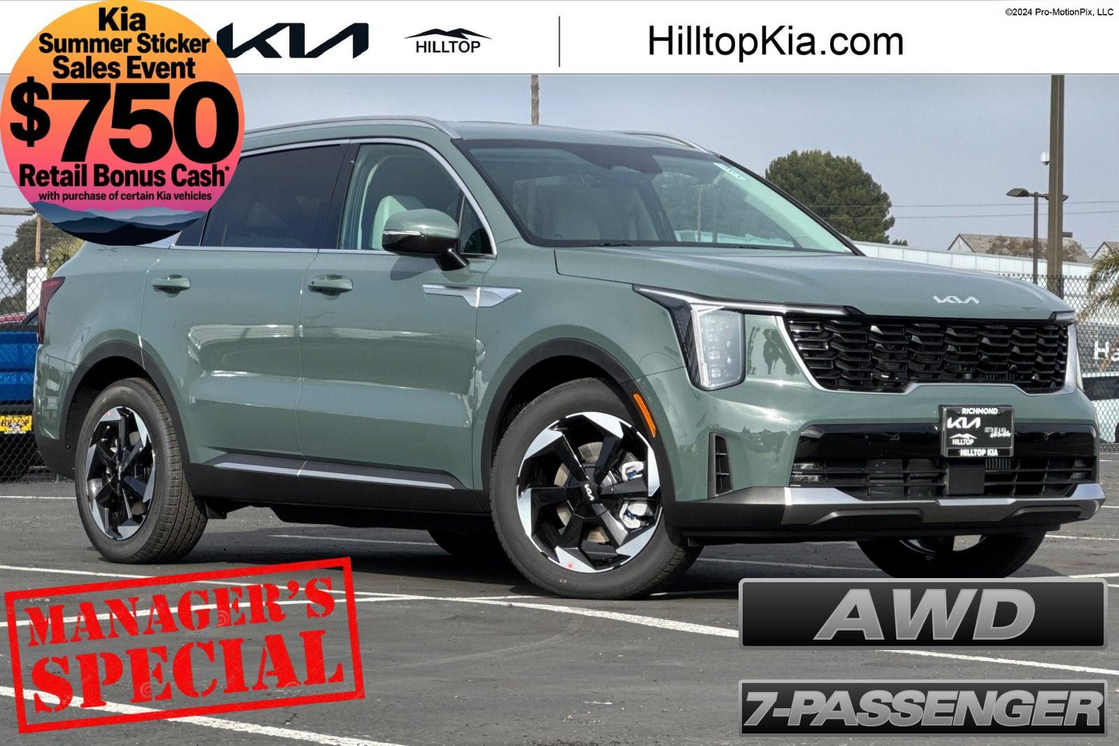 2026 Kia Sorento Hybrid EX Image 3 of 29