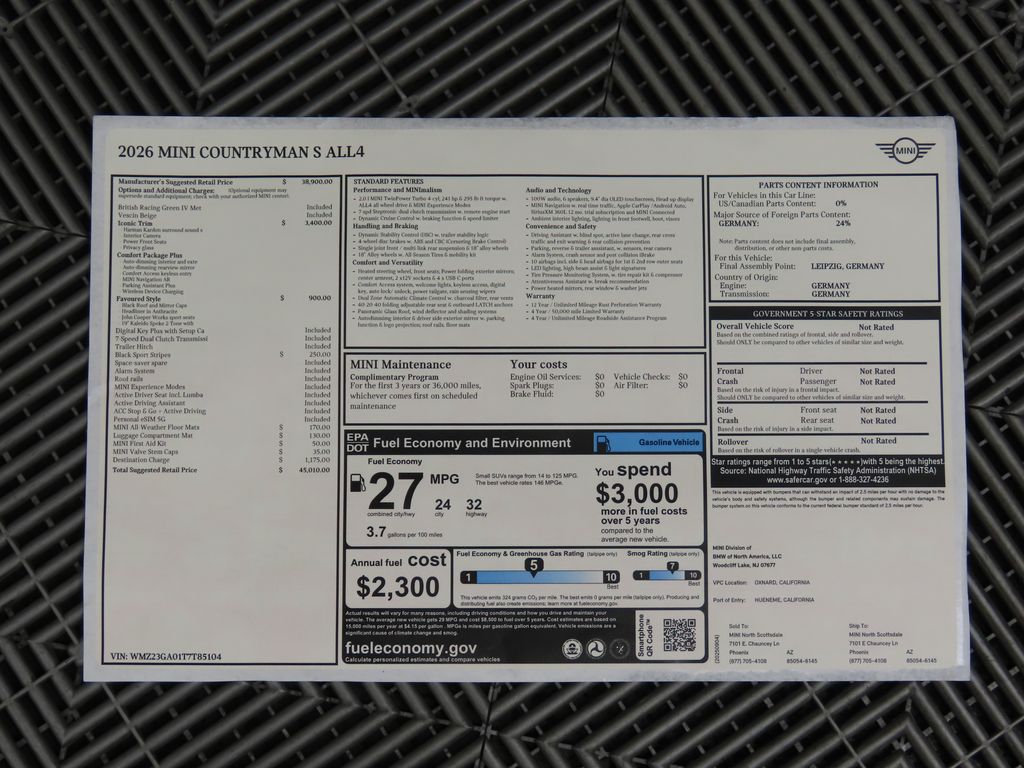 2026 MINI Countryman S Image 26 of 33