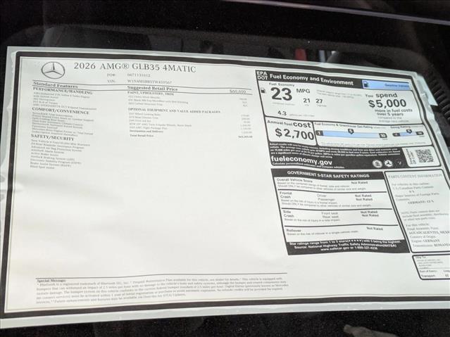 2026 Mercedes-Benz GLB AMG 35 Image 17 of 20