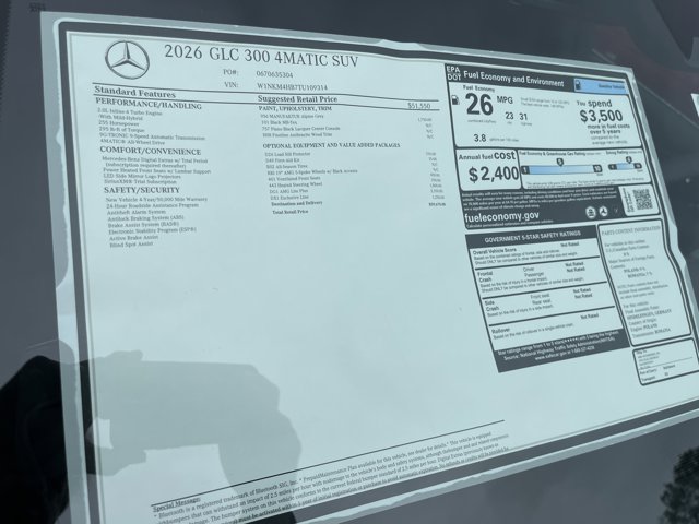 2026 Mercedes-Benz GLC 300 Image 7 of 10