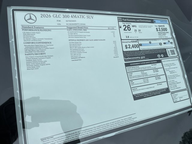 2026 Mercedes-Benz GLC 300 Image 7 of 10