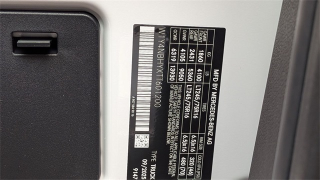 2026 Mercedes-Benz Sprinter Base Image 16 of 16