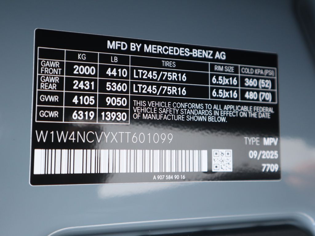 2026 Mercedes-Benz Sprinter Base Image 26 of 36