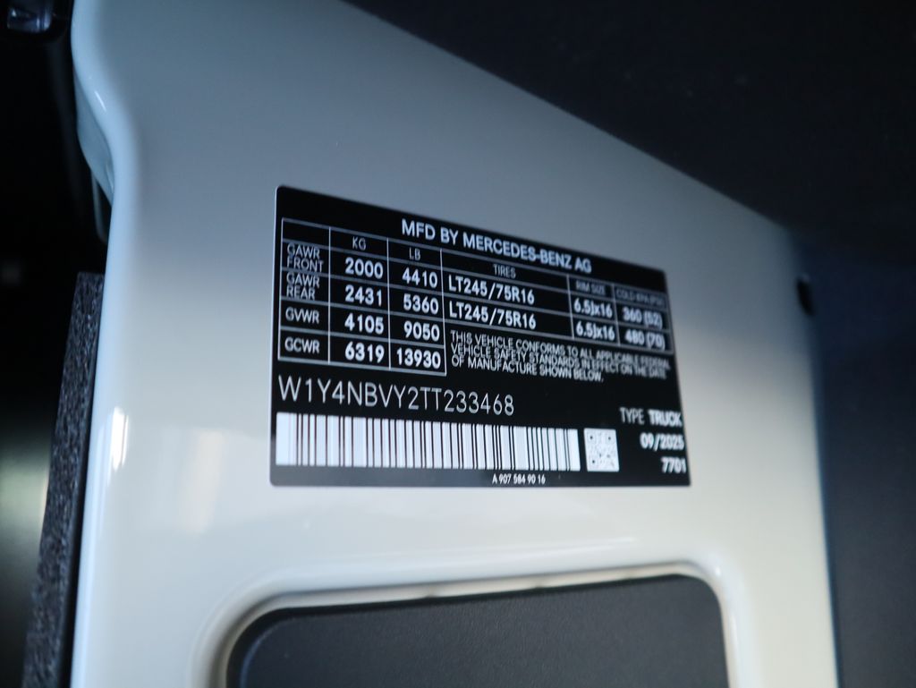 2026 Mercedes-Benz Sprinter Base Image 35 of 40