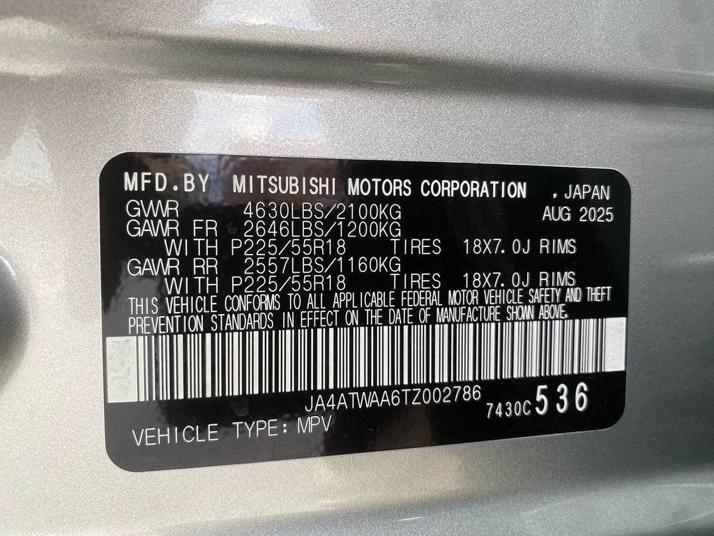 2026 Mitsubishi Eclipse Cross SE Image 27 of 34