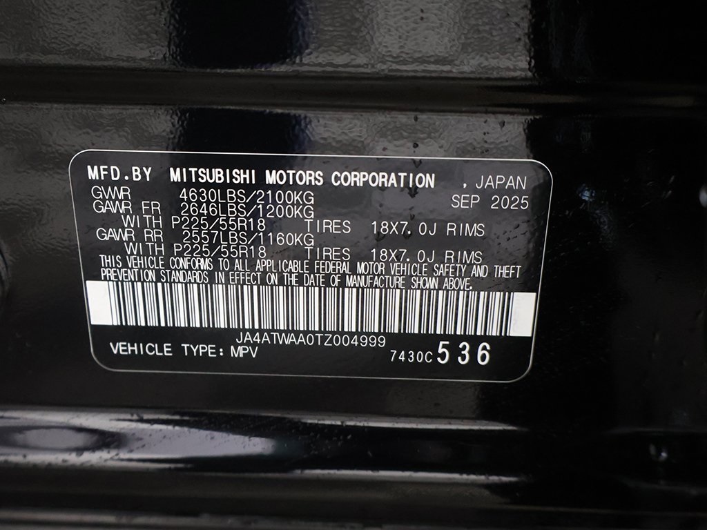 2026 Mitsubishi Eclipse Cross SEL Image 37 of 48