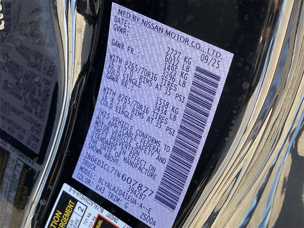 2026 Nissan Frontier S Image 18 of 20