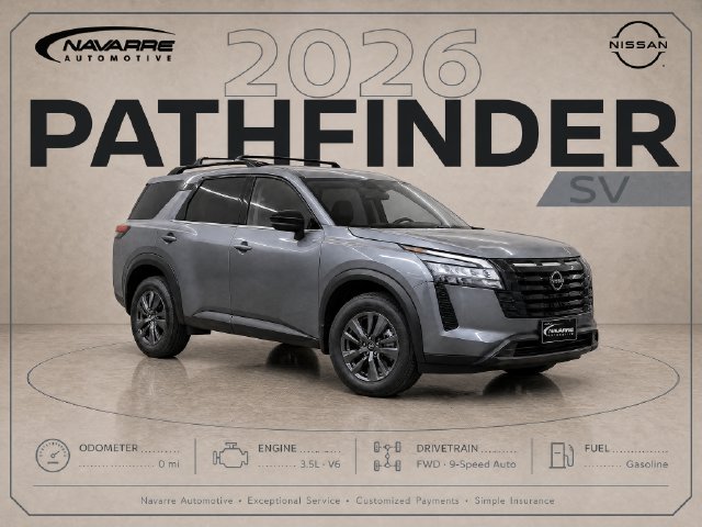 2026 Nissan Pathfinder SV Image 3 of 17