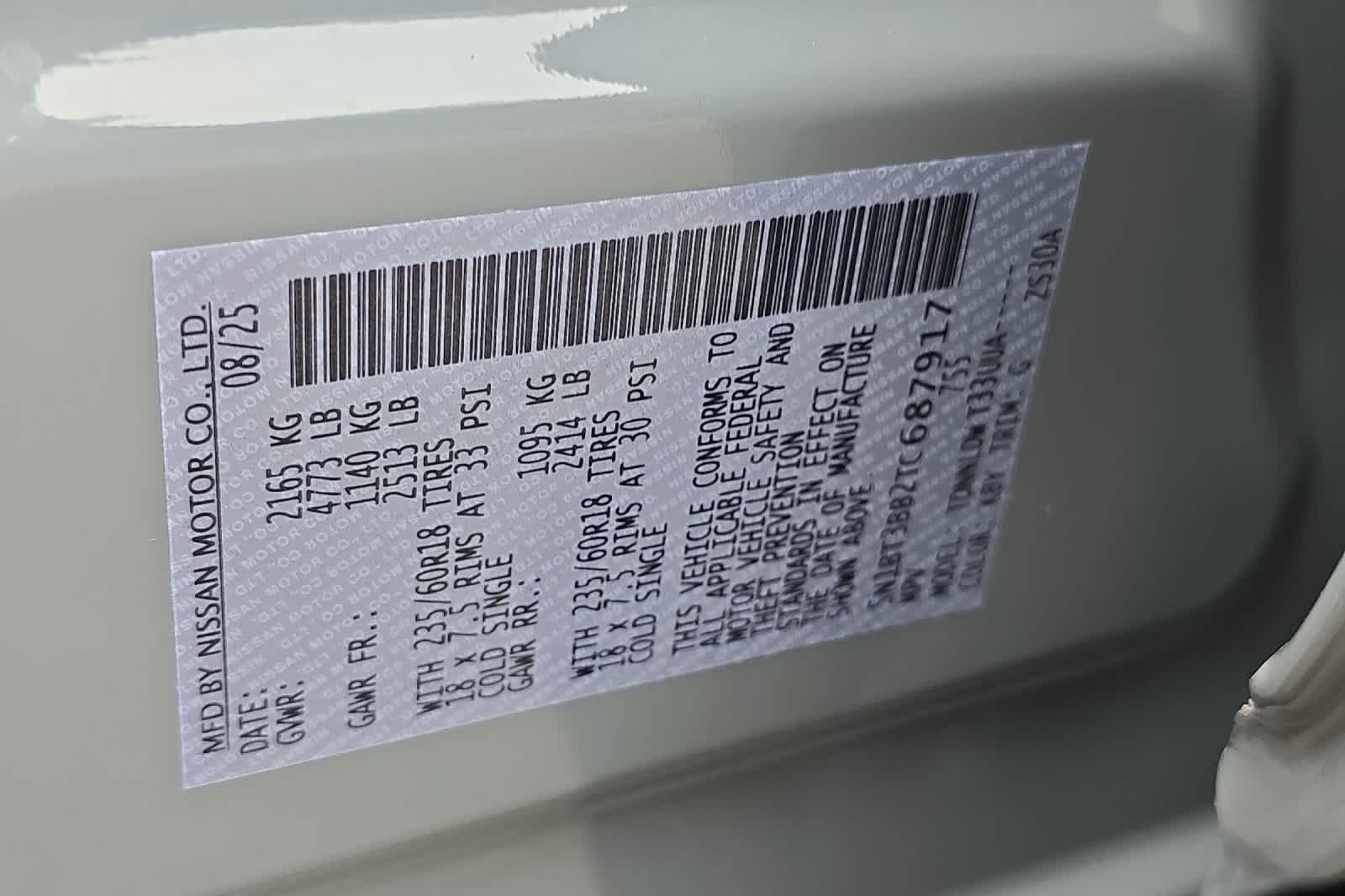 2026 Nissan Rogue SV Image 24 of 27