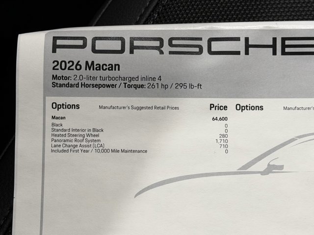 2026 Porsche Macan Base Image 45 of 58