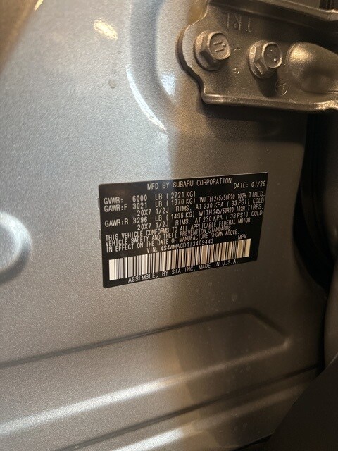 2026 Subaru Ascent Limited Image 15 of 20