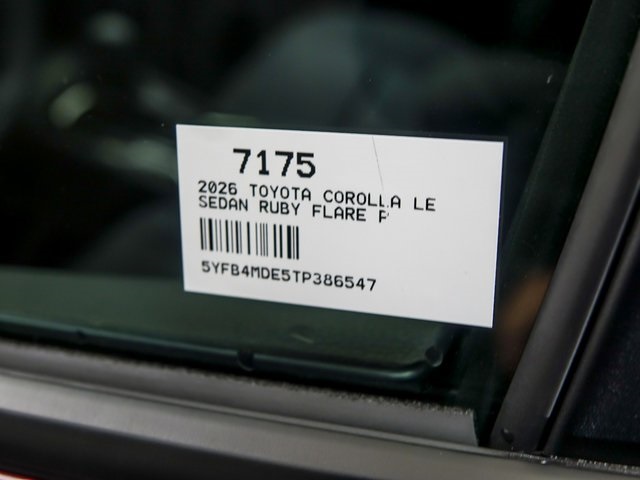 2026 Toyota Corolla LE Image 23 of 25