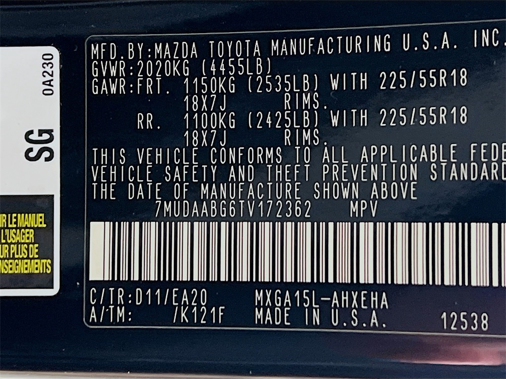 2026 Toyota Corolla Cross XLE Image 26 of 31