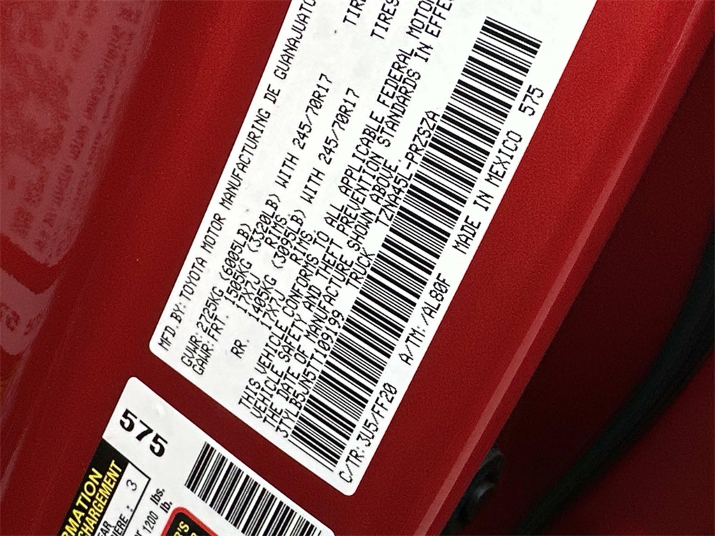 2026 Toyota Tacoma SR5 Image 20 of 31