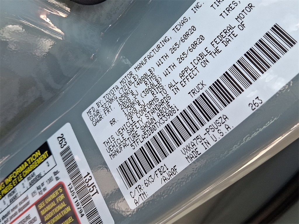 2026 Toyota Tundra SR5 Image 15 of 17