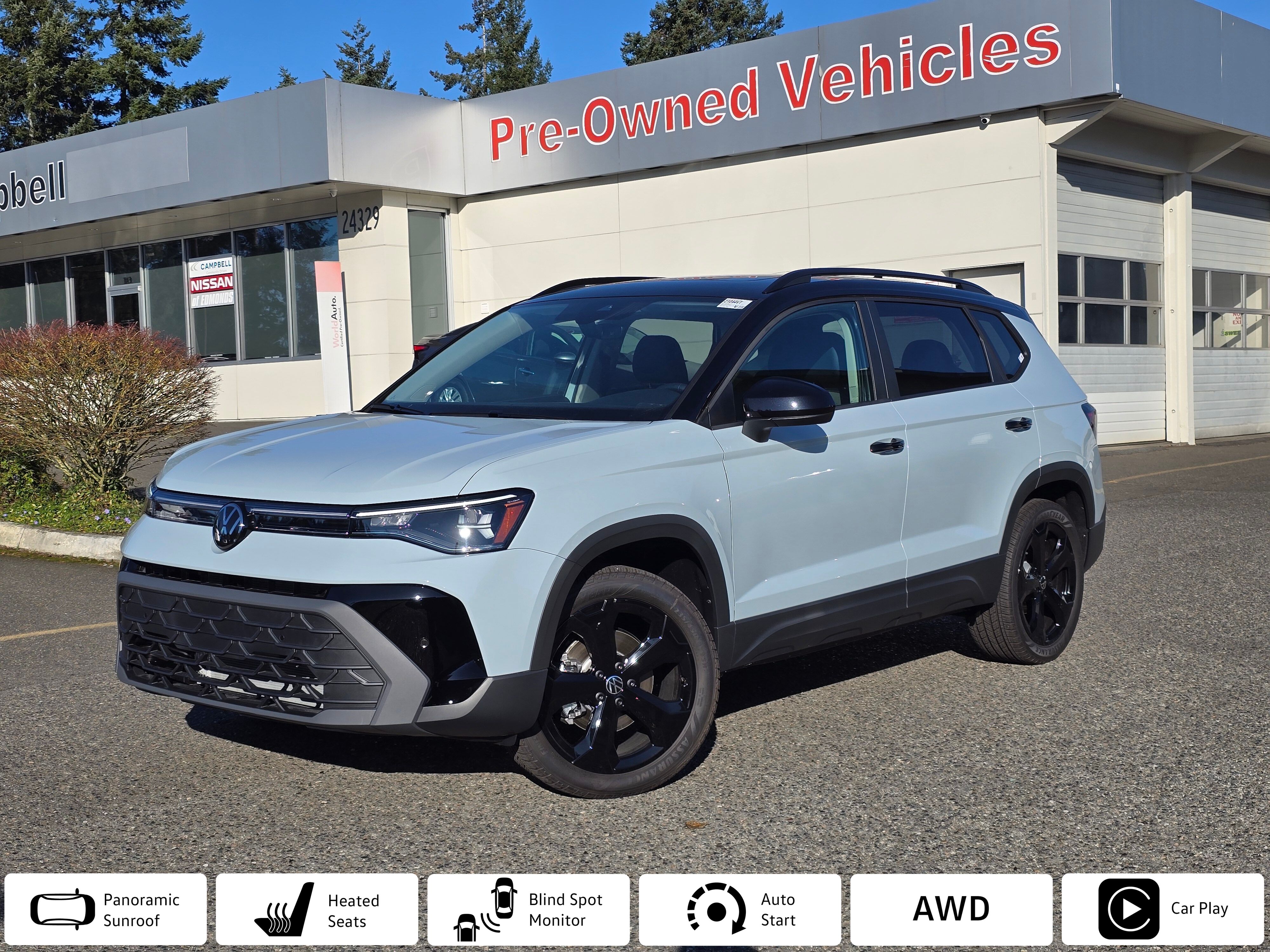 2026 Volkswagen Taos SE Black Image 1 of 30