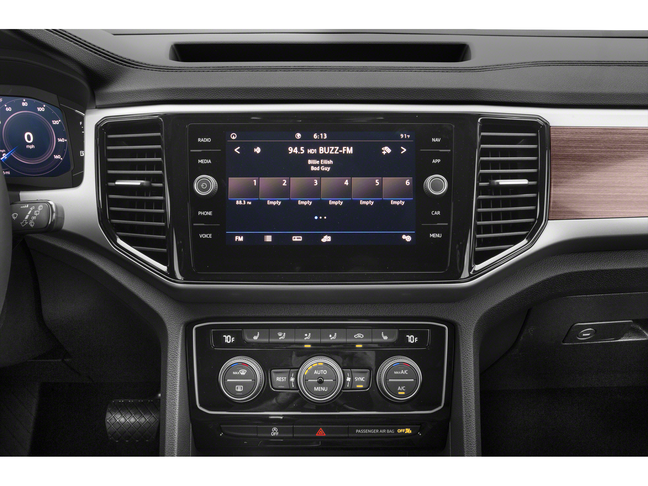 2021 Volkswagen Atlas 3.6L V6 SEL Image 5 of 11