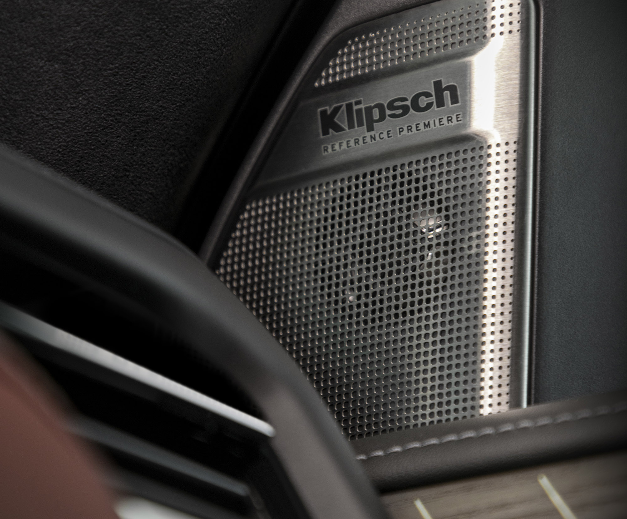 2025 Infiniti QX80 Klipsch Reference Premiere A-pillar tweeter speaker