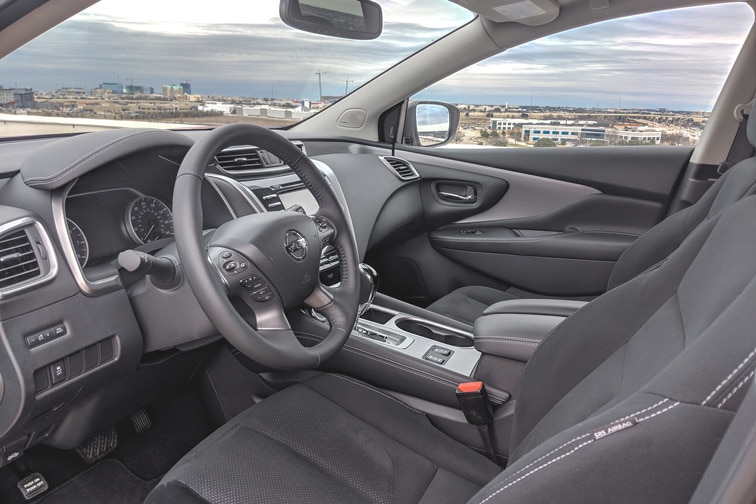 2019 Nissan Murano Interior