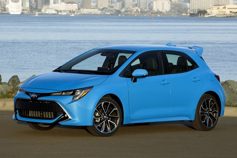 The Best Cars for Teens: 2019 Toyota Corolla Hatchback XSE