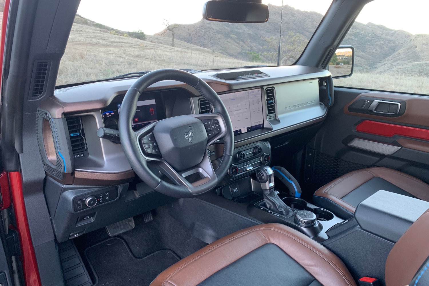 Ford Bronco Two-Door Outer Banks Interior Dashboard