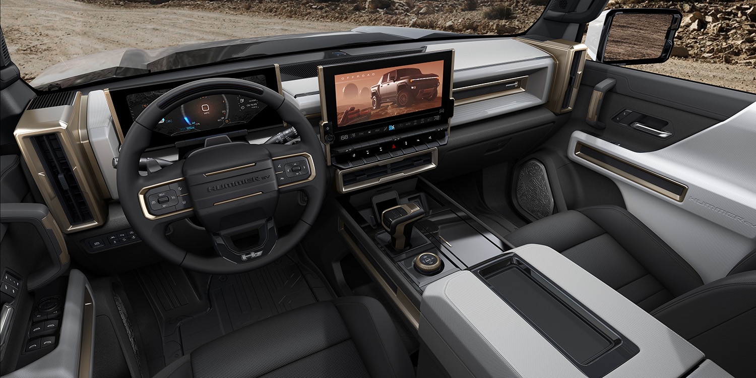 2022 GMC Hummer EV Pickup Interior