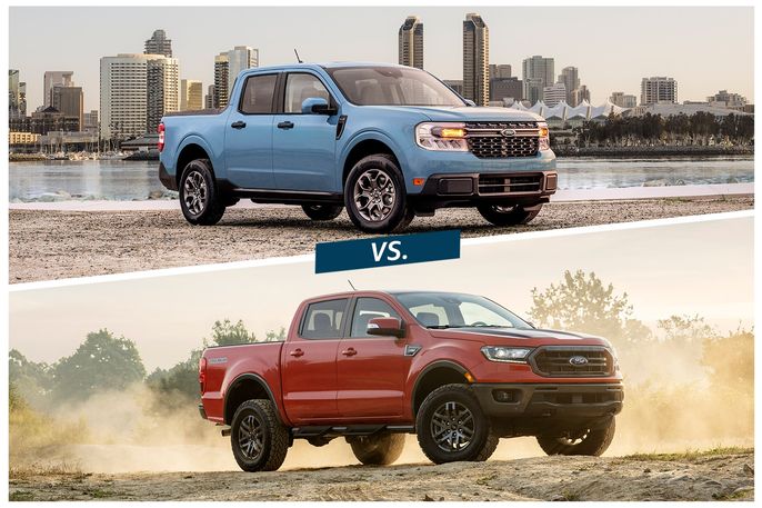 Ford Ranger Side Comaprison 2024 Maverick Vs 2008 Ranger Comparison Look Side By Side – MUCMV