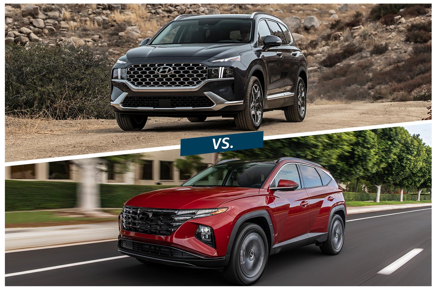 SUV mit Plug-in-Hybrid: Hyundai Tucson vs. Hyundai Santa Fe - AUTO