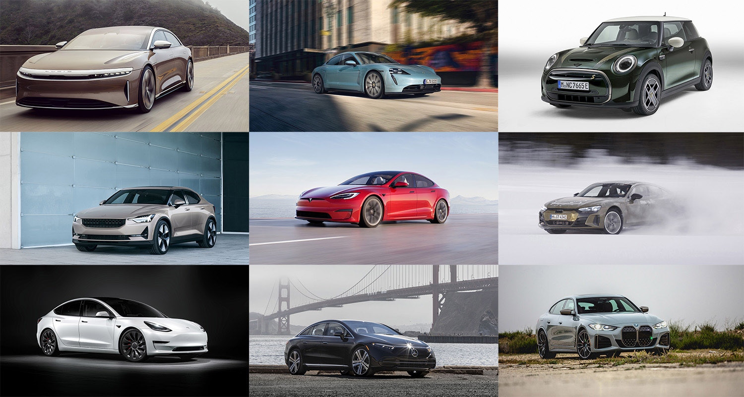 Every Electric Car Available for Sale in 2022