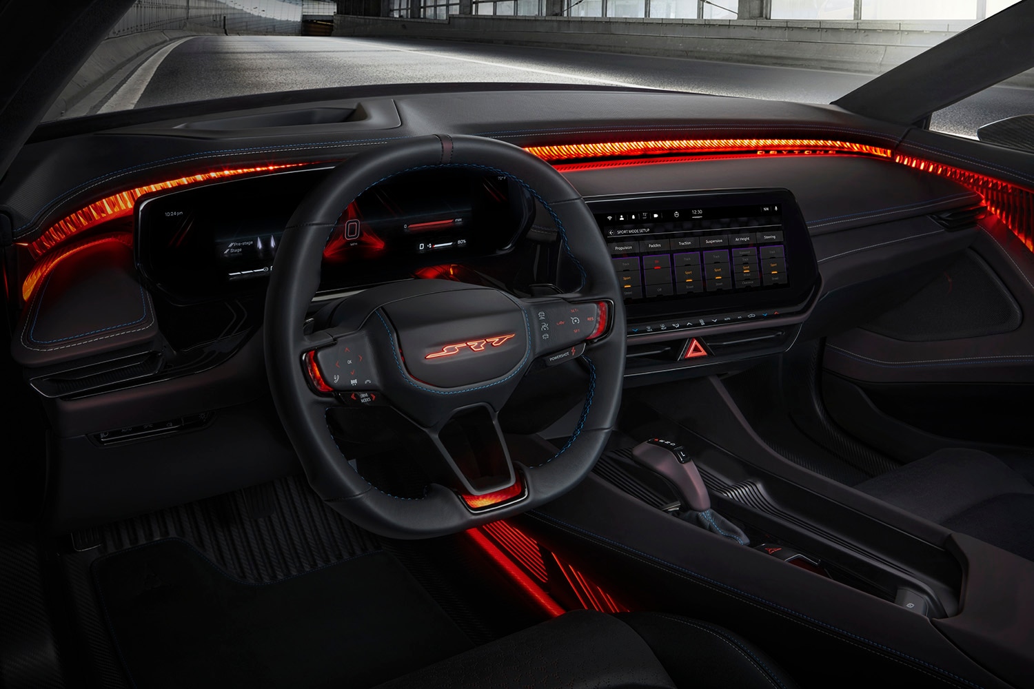 Dodge Charger Daytona SRT Concept interior cockpit