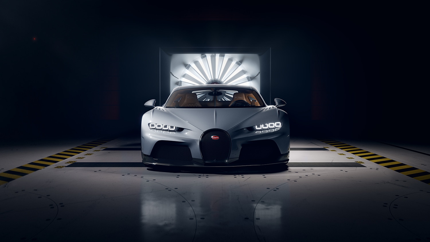 Bugatti Chiron Super Sport, wind tunnel