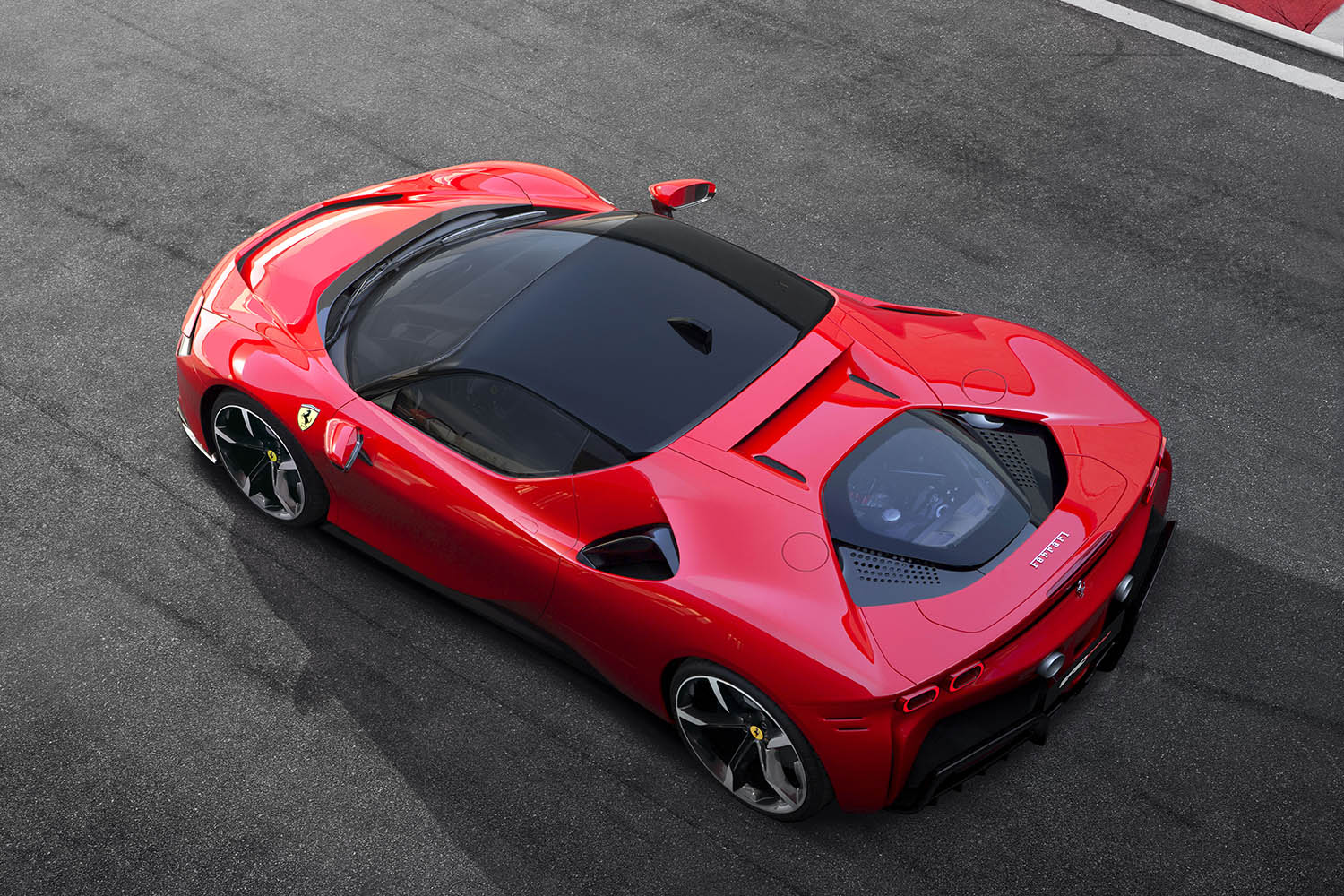 Ferrari SF90 Stradale, red