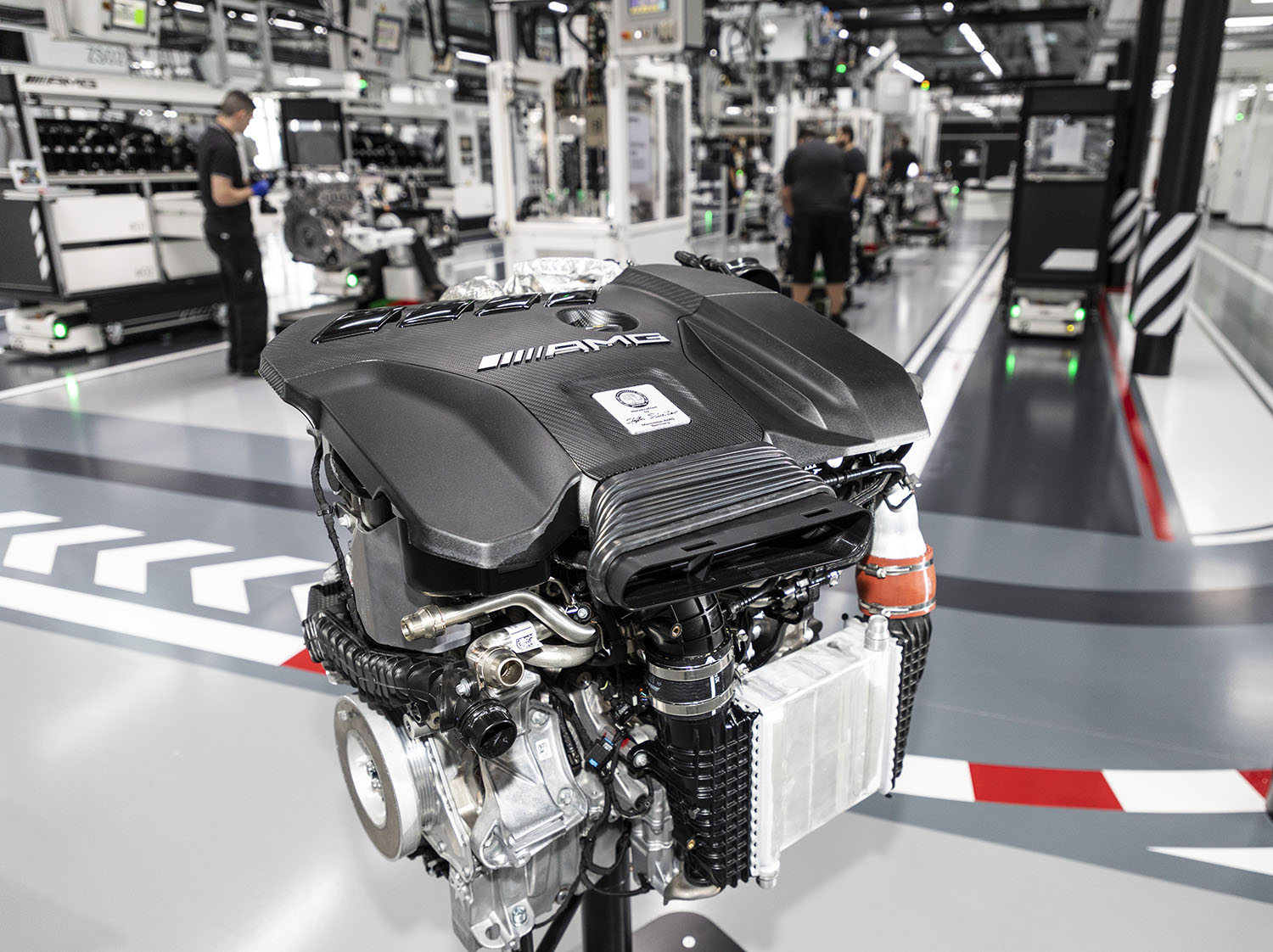 Mercedes-AMG M139 2.0L, turbocharged, four-cylinder engine