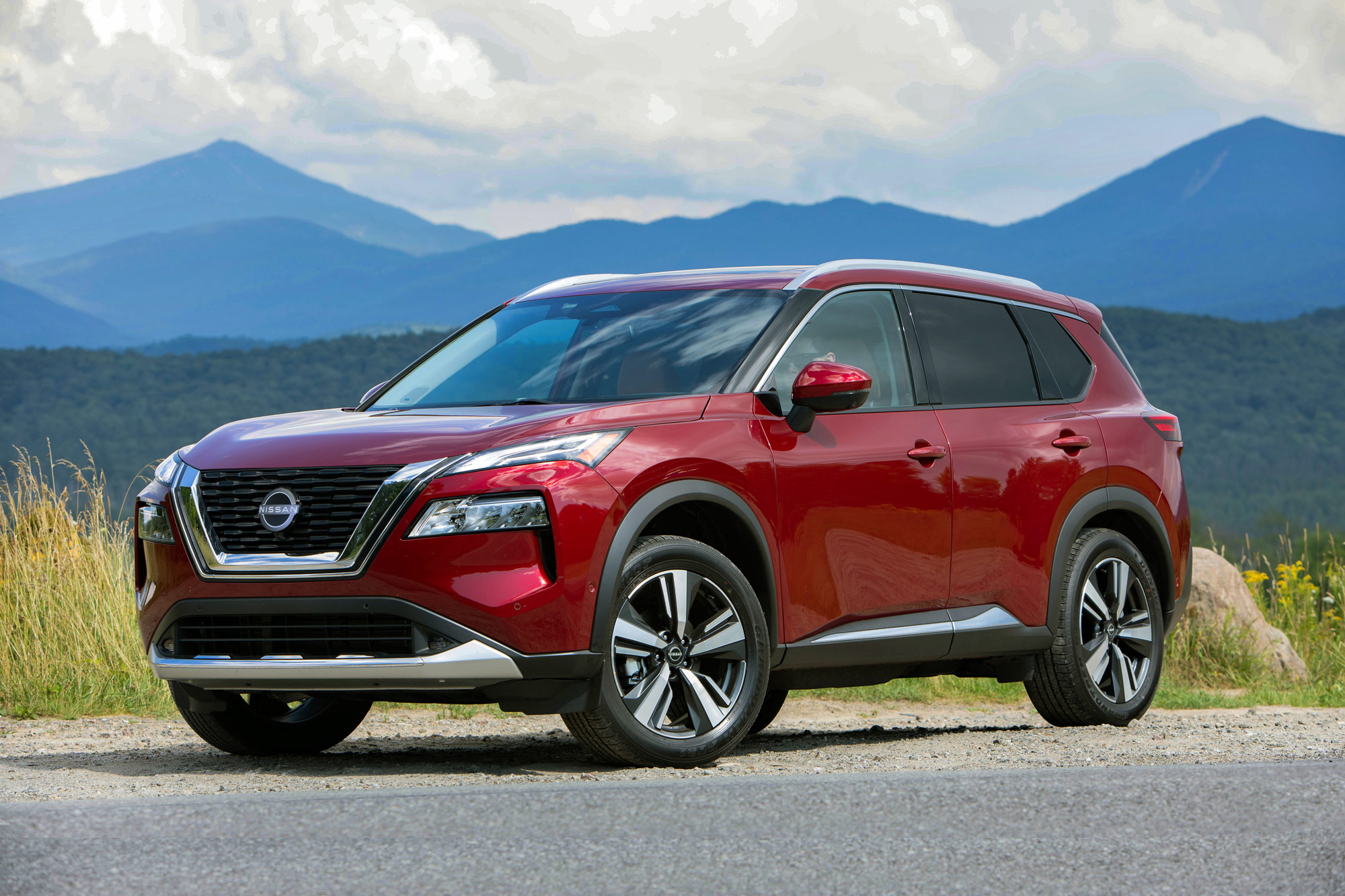 Red 2023 Nissan Rogue