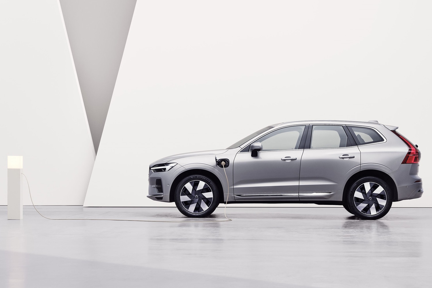 2023 Volvo XC60 plugged in and charging