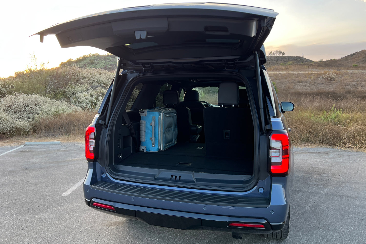 2022 Ford Expedition, rear cargo space