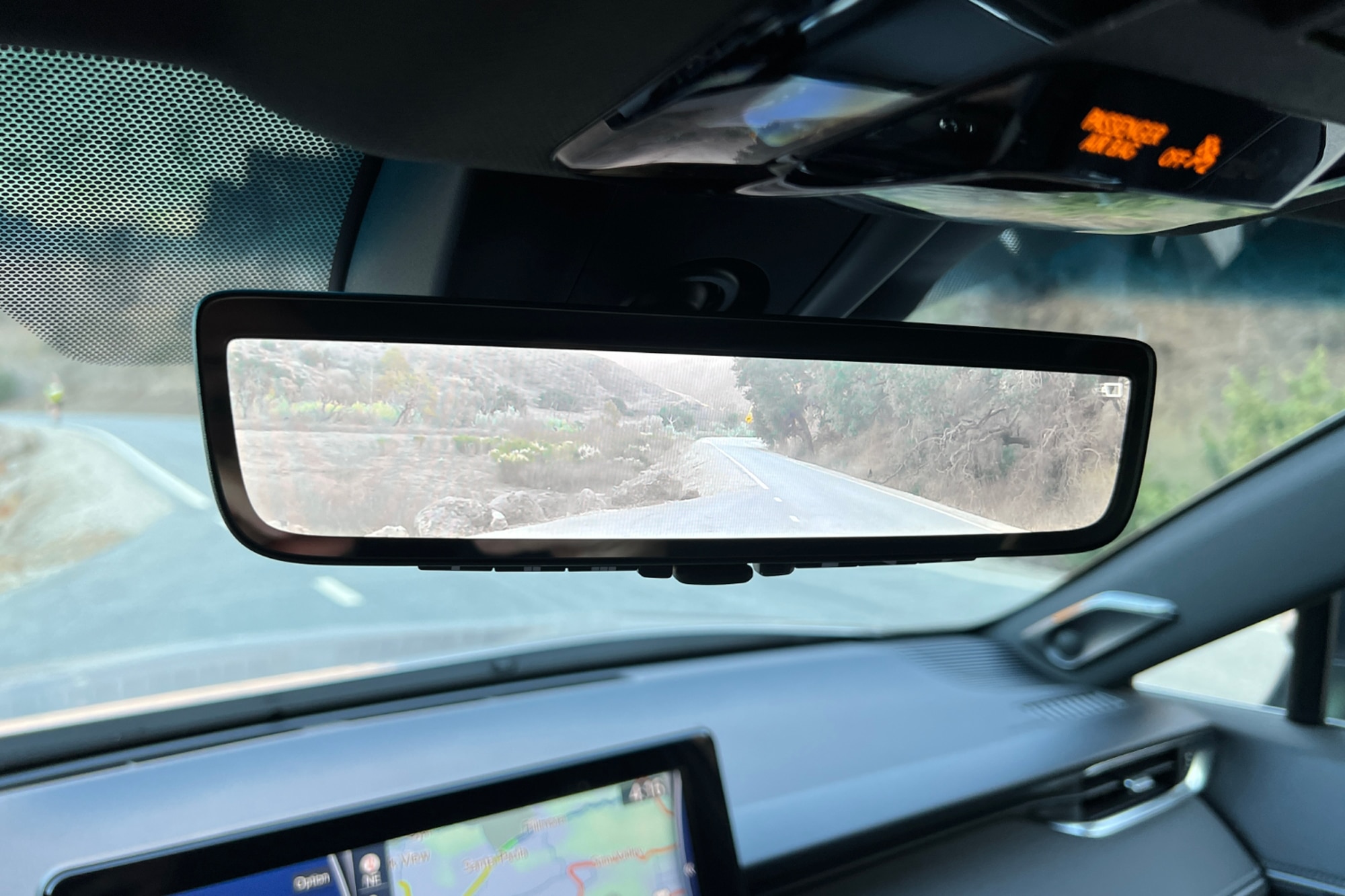 2022 Toyota Venza rearview mirror