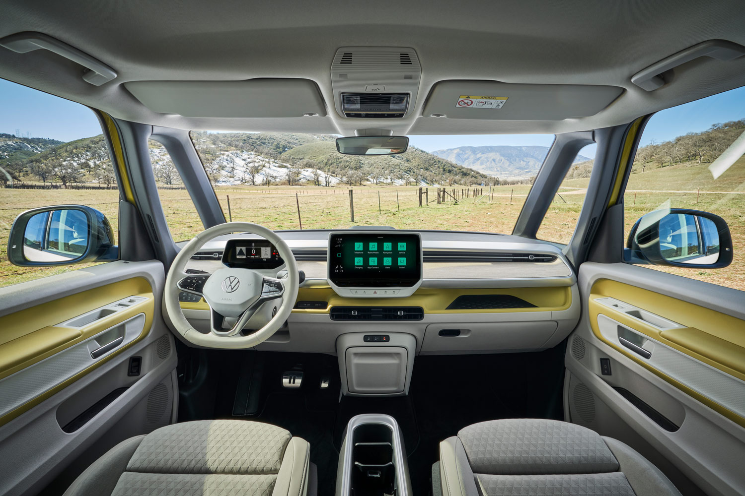 2024 Volkswagen ID.Buzz interior, front seats