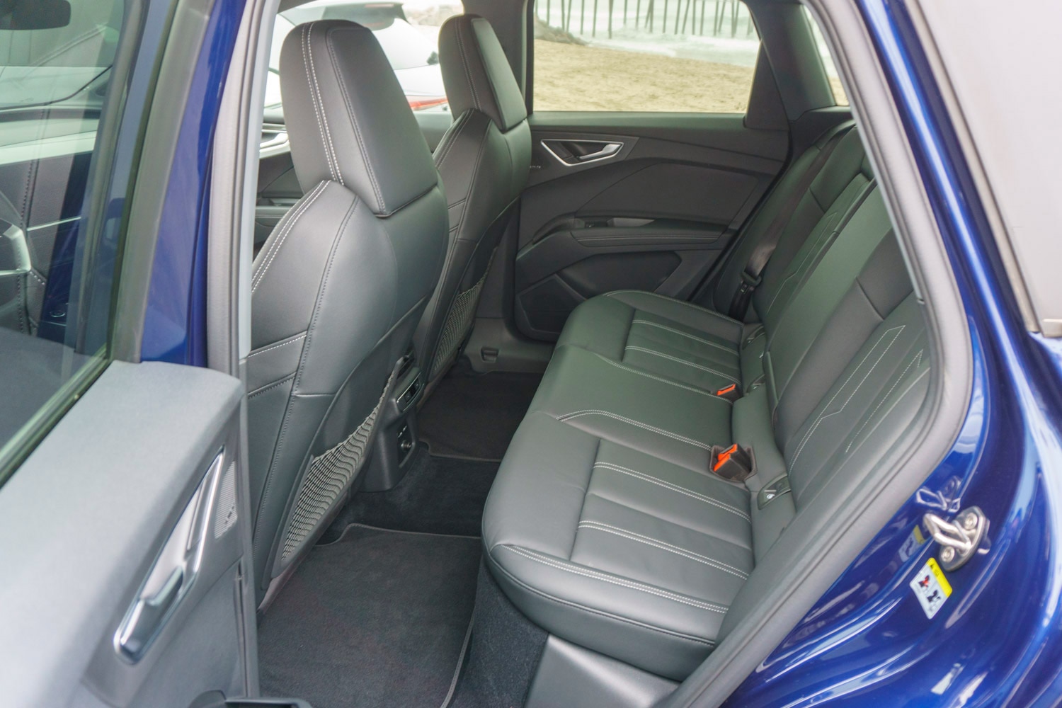 2022 Audi Q4 e-tron back seats